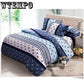 Bedding Set Comfortable Soft Cotton Printed Quilt Cover Four-piece Bedroom Home