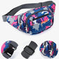 Women's Waist Bag Large-capacity Waterproof Money-receiving Waist Bag Men's Multi-functional Multi-layer Practical Wear-resistant Chest Bag