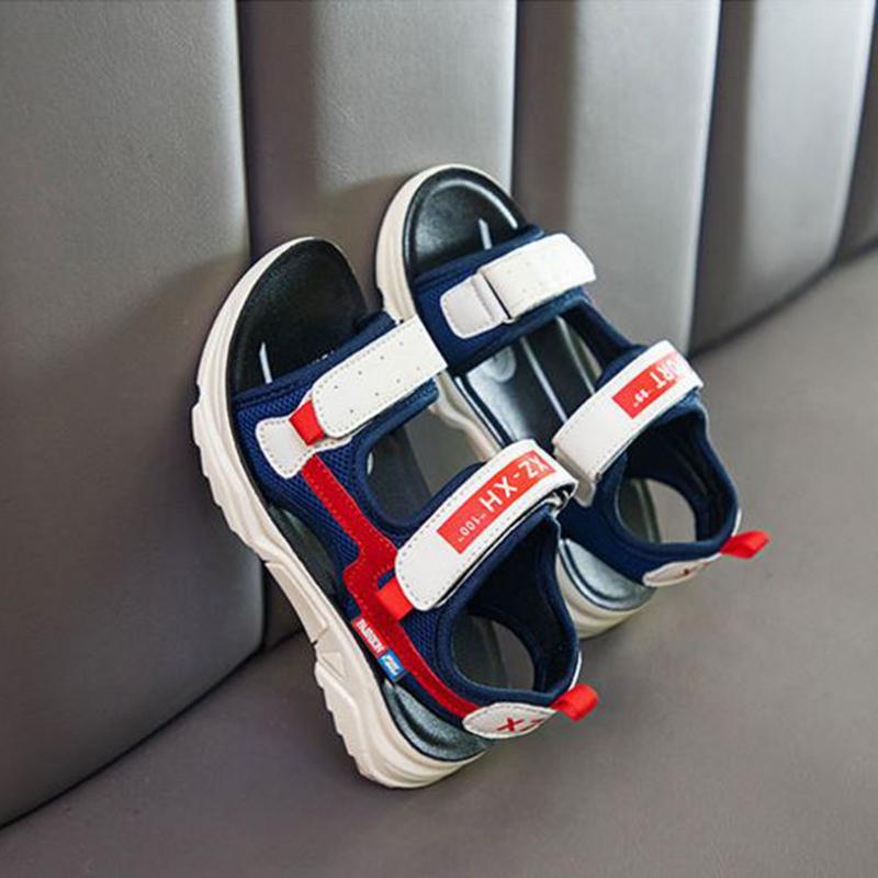 Children's Sandals Open-toed Soft-soled Non-slip Beach Shoes Large Children's Student Shoes Boys Children's Shoes Summer