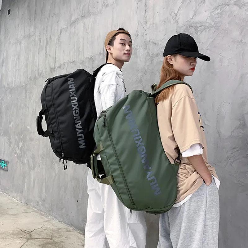 Multifunctional Large-capacity Backpack Men's Backpack Messenger Bag Travel Duffel Bag Female Travel Bag