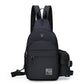 Trendy Casual Backpack Wear-resistant Waterproof Messenger Bag Chest Bag Fashion Men and Women Couple Bag