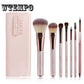 7 Pcs Pro Makeup Brush Set Tools Make-up Toiletry Kit Make Up Brush Set