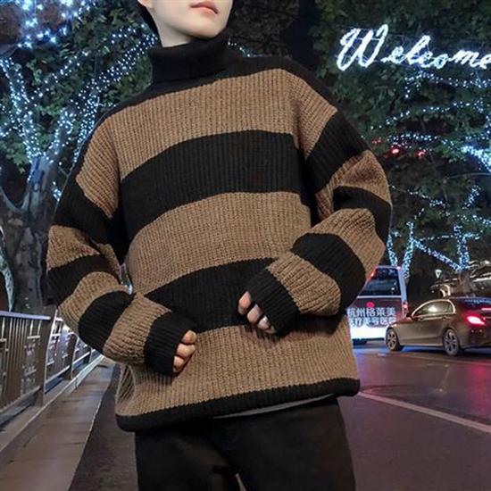 Autumn Winter Sweater Men 2019 Casual Pullover Men Long Sleeve O-Neck Knitted Solid Men Sweaters