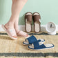 Home Four Seasons Couples Fabric Slippers Non-slip Slippers