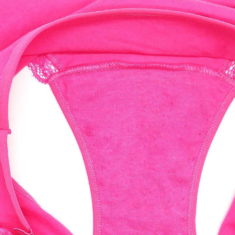 6pcs Women's Cotton Briefs Sexy Mid-rise Solid Lace Patchwork Panties Ladies Briefs Plus Size