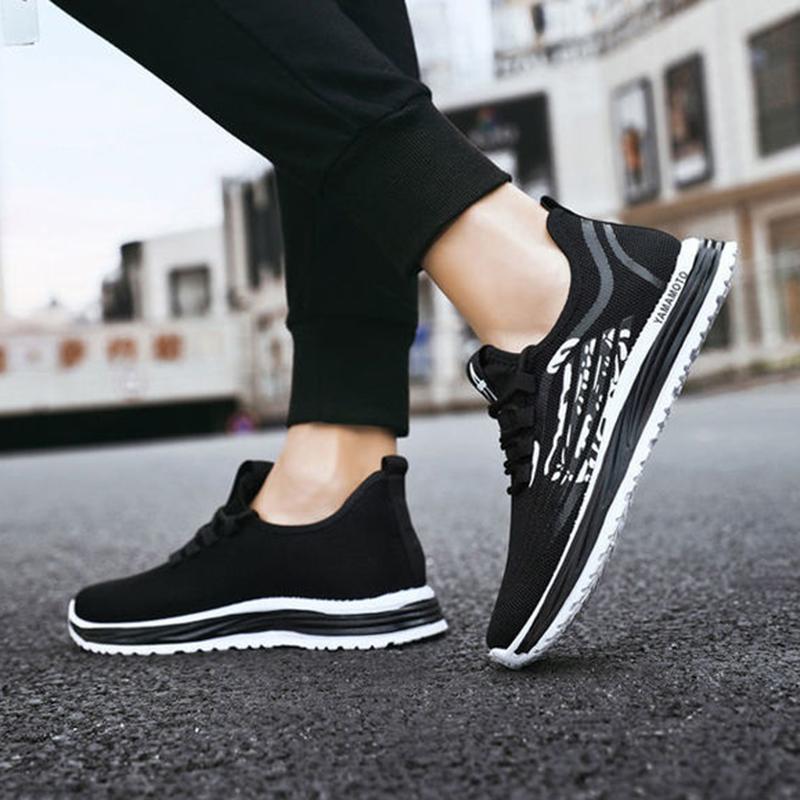 Men's Shoes Spring and Autumn Shoes Men's Casual Sports Running Light and Breathable All-match Autumn Trend Shoes
