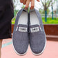 Spring and Autumn Men's Casual Shoes Old Beijing Denim Canvas Shoes Trendy Fashion Non-slip Beef Tendon Sole Shoes