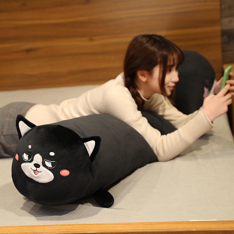 Cartoon Sleeping Long Pillow Animal Sleeping Pillow Plush Sleeping Pillow Removable and Washable Bed Cushion Boyfriend Pillow