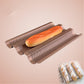 Bread Baking Tray Non-Stick Baguette Pan Wave Punch Bread Shelf Baking