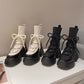 Women's Martin Boots Increased Tide Brand British Style Short Boots All-match Trendy Platform Boots