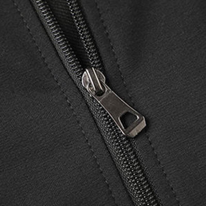 Spring and Autumn New Men's Stand Collar Cardigan Sweater Solid Color Versatile Casual Simple Outer Wear Gown Jacket Men