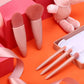 5pcs Makeup Brush Full Set Mini Foundation Brush Eye Shadow Brush Set Brush Full Set of Fiber Soft Bristles