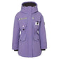 Women's Goose Down Down Jacket Long Winter Work Fitted Padded Clothes Thickened Fashion Pie Overcome Jacket Casual Sports Jacket Climbing Jacket Coat