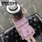 Children Clothing Sets Summer Girls Chiffon Blouse Shirt + Short Pants Outfits 2pcs