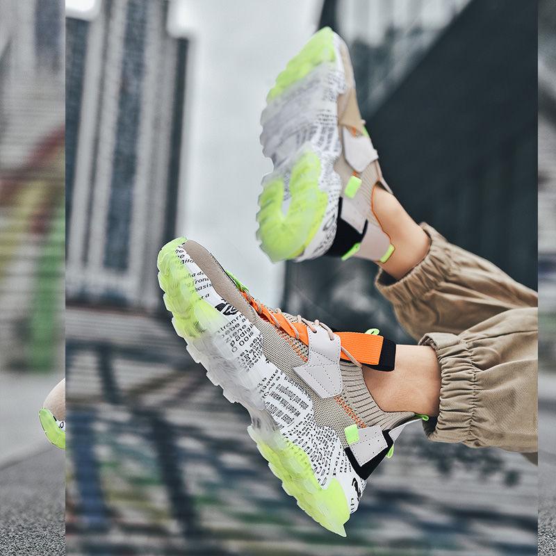 Fashion Men's Sneakers Summer Design New Trend Mens Shoes Casual Mesh Breathable Light Tenis Masculino Adulto Footwears