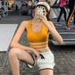 Sports Underwear Running Yoga Vest Workout Tank Tops Running Underwear Women's Top  Anti-sagging Fitness Wrap Chest Beautiful Back Yoga Vest