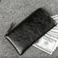 Business Long Wallet Men Anti-theft Multi-function Zipper PU Wallet Card Package Clutch Coin Bag