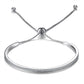 3 Colors Adjustable Small Shining Zircon Bracelet Fine Chain Cuff Bracelets for Valentine's Day Gift