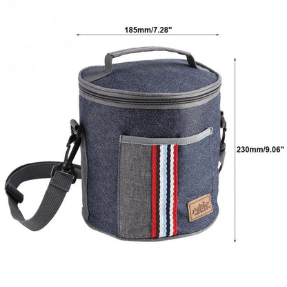 Portable Insulated Thermal Cooler Lunch Storage Food Box Bag Case with Tote Picnic