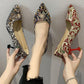 Plus Size 35-39 Summer Women Bohemian Prom High Heels Wear-resistant Non-slip Office Lady Sandals Bridal Shoes