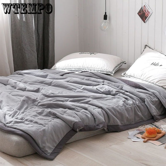 Blanket Quilt Cool In Summer and Air Conditioning Quilt In Spring and Autumn Thin Quilt Quilt Bed Linings