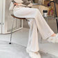 Corduroy Wide-leg Pants Women's Small Fall/winter Drape Loose High-waist Casual Sports Mopping Pants Western-style Straight-leg Pants