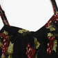 Vintage Casual Sundress Female Beach Dress Midi Button Backless Polka Women Dress Summer 2021 Boho Sexy Floral Dress