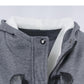 Coats for Women Winter Hooded Jacket Black  Gray Solid Casual Slim Warm Parkas