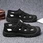 Summer Breathable Beach Mesh Sandals for Men's Outdoor Sports and Leisure Driving Hole Shoes