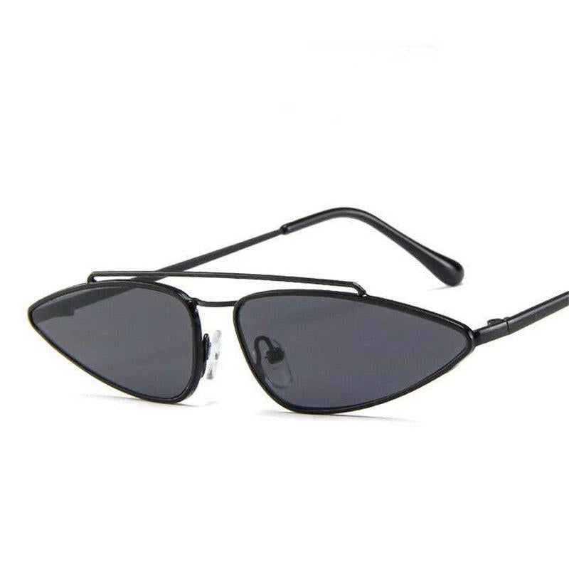 WTEMPO Cat Eye Sunglasses for Women 5 colors Twin Beam Sun Glasses Retro Alloy Frame Eye Protection