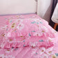 Cotton Bedding Lace Pillowcases A Pair of Large Thick Pillowcases Zipper Pillowcases 48*74