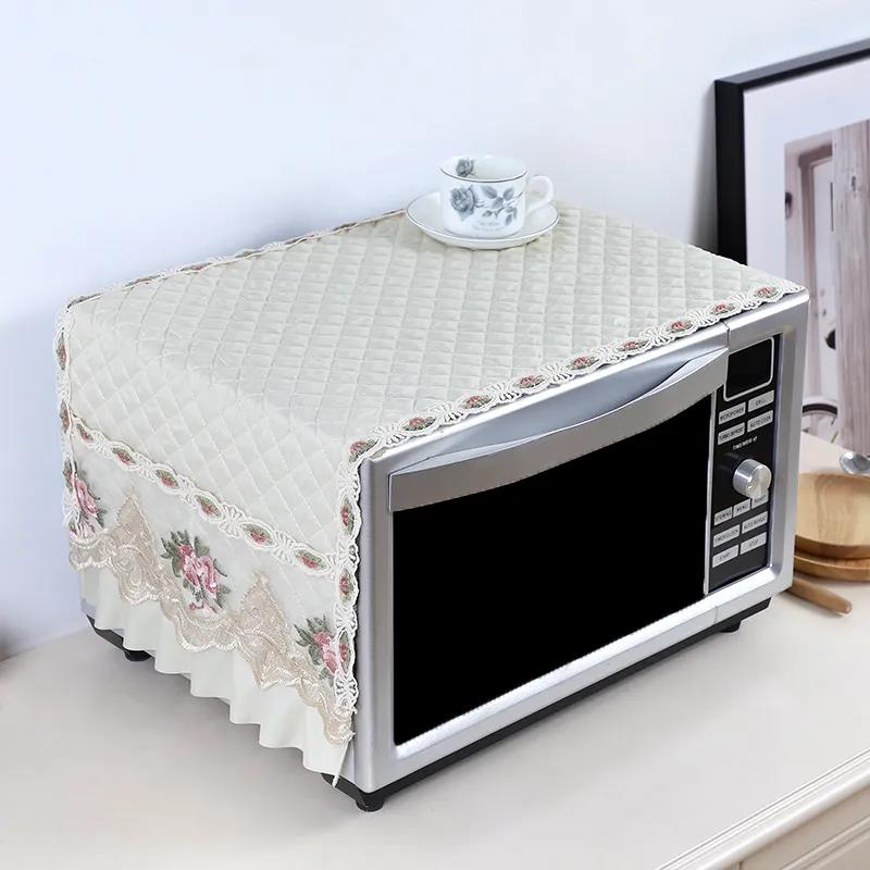 Microwave Oven Universal Cover Lace Cloth Universal Cover Dust and Oil Cover