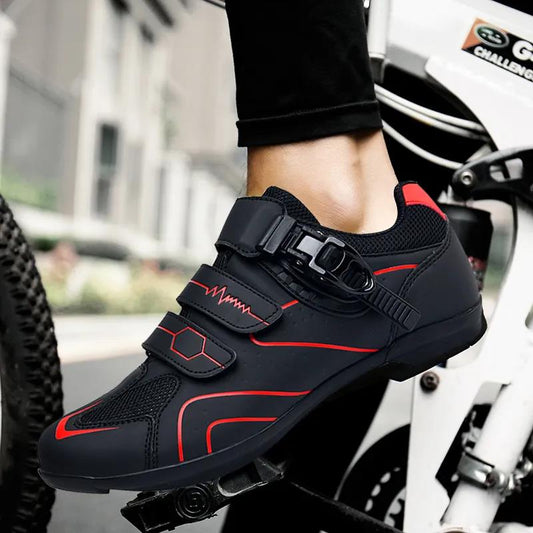 Cycling Shoes Men's Road Bike Shoes Ultra Light Bicycle Sports Shoes Self-locking Professional Breathable