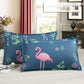 Two Pieces of Genuine Household Low Pillows with Zipper Removable and Washable Pillow Core One Adult Student Single Pillow Set, Free Pillowcase