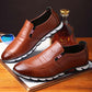 Summer Peas shoes men's trend social guy breathable wild tide shoes leather shoes casual men's shoes