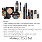 5/7pcs Makeup Gift Box Mushroom Head Air Cushion Foudation Mascara Powder Matte Lipstick Makeup Set