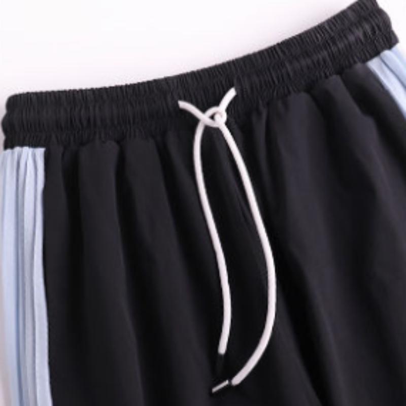 Large Size Summer Harem Pants Casual Wide-leg Sports Pants Women's Summer Thin Loose Korean Beam Pants