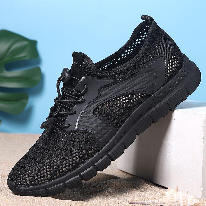 Plus Size 38-44 Outdoor Water Sneakers Men Non Slip Hiking Climbing Aqua Shoes Beach Barefoot Upstream Shoes Seaside Footwear Male