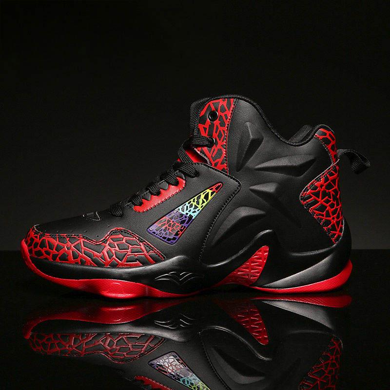 Men Shockproof  Sneakers High-top Basketball Shoes Breathable Women Running Shoes Tactical Boots