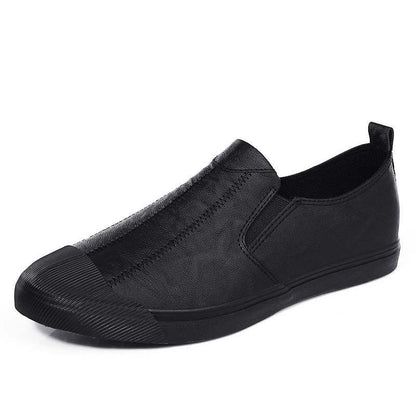 Plus Size 38-44 Summer Men Leather Sneakers Comfortable Deodorant Running Basketball Shoes Breathable Shockproof Non-slip Shoes