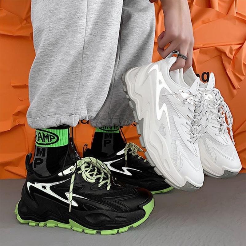 Sports Shoes Men's Breathable All-match Trend Casual Sports Shoes Ins Old Shoes Running Shoes