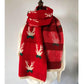 Scarf for Women Wool Pashmina Winter Warm Shawl Female Christmas Scarves Decoration