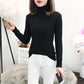 Large Size Warm Sweater Plus Velvet Thick Turtleneck Sweater Female Autumn and Winter Long Sleeves