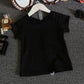 Girls' Short Sleeve Gauze Skirt Suit Summer Children's T-shirt Short Skirt Two-piece Suit