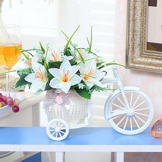 Fake Flower Potted Plant Bedroom Living Room Potted Plant Wine Cabinet Desktop Coffee Table Dining Table Floral Decoration Car Decoration Flower