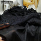 Summer Solid Color Lace Sexy Deep V-neck Thin Shoulder Strap Backless Dress Casual Beach