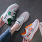 Plus Size 35-40 Summer Ins Women Mesh Animal Sneakers Students Breathable Running Basketball Shoes Shockproof Non-slip Shoes