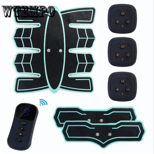 EMS Muscle Stimulator Fitness Abdominal Training Pad Unisex Muscle Training Body Muscle Massager