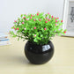 Simulation Green Plant Small Potted Bonsai Home Living Room Furnishings Indoor Desk Decoration Mini Fake Flower Potted Plants