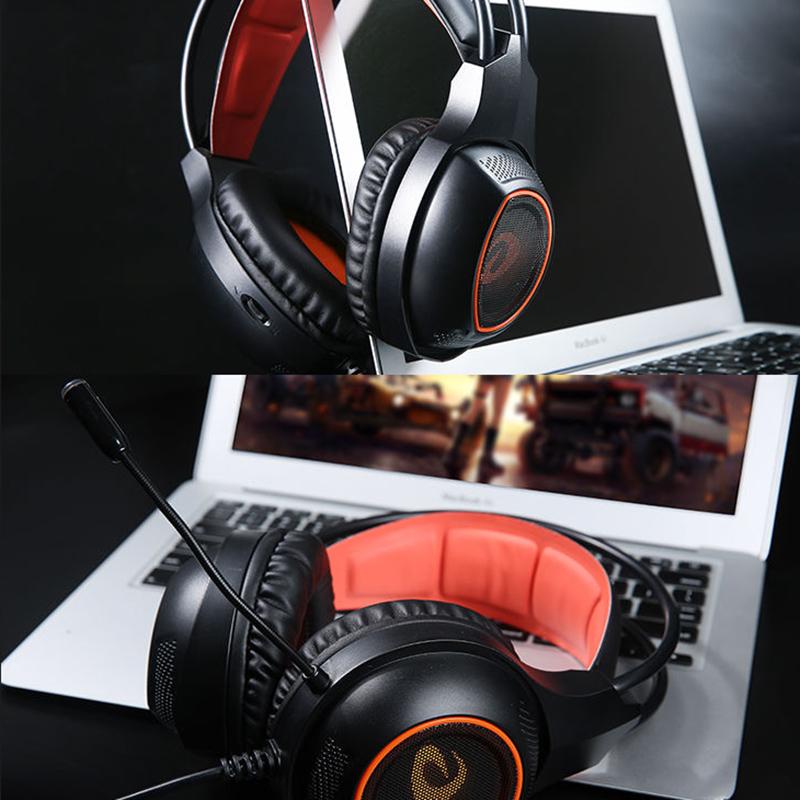 USB Interface Headset with Microphone Computer Gaming Headset Online Learning Headset